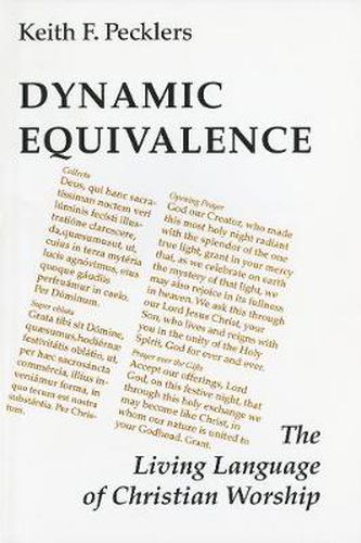 Cover image for Dynamic Equivalence: The Living Language of Christian Worship