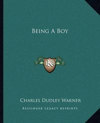 Cover image for Being a Boy