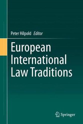 Cover image for European International Law Traditions