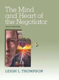 Cover image for Mind and Heart of the Negotiator, The