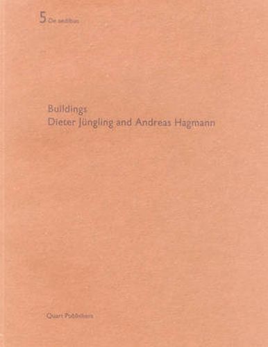 Cover image for Dieter Jungling Und Andreas Hagmann: De Aedibus 5
