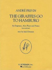 Cover image for The Giraffes Go to Hamburg: For Soprano, Alto Flute and Piano