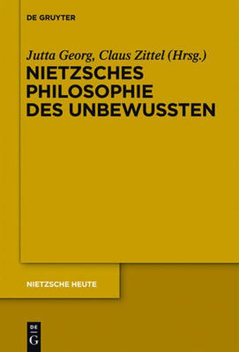 Cover image for Nietzsches Philosophie des Unbewussten