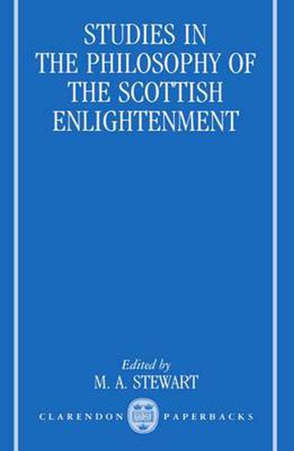 Cover image for Studies in the Philosophy of the Scottish Enlightenment