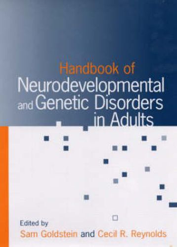 Cover image for Handbook of Neurodevelopmental and Genetic Disorders in Adults