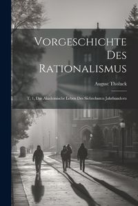 Cover image for Vorgeschichte Des Rationalismus