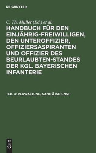 Cover image for Verwaltung, Sanitatsdienst