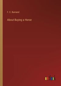 Cover image for About Buying a Horse