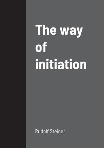 Cover image for The way of initiation