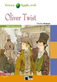 Cover image for Green Apple: Oliver Twist + online audio + App