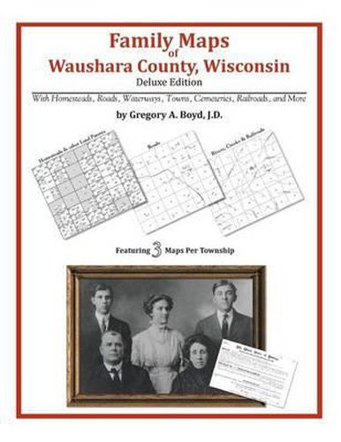 Cover image for Family Maps of Waushara County, Wisconsin