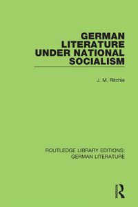 Cover image for German Literature under National Socialism