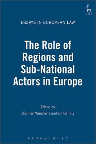 Cover image for The Role of Regions and Sub-National Actors in Europe