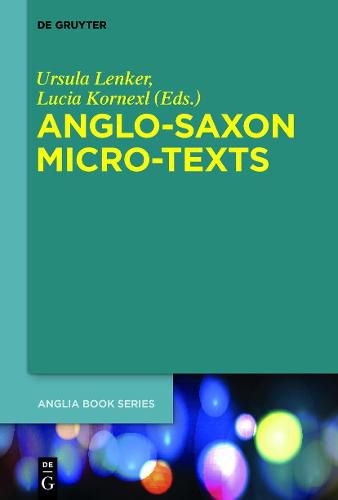 Cover image for Anglo-Saxon Micro-Texts