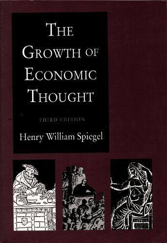 Cover image for The Growth of Economic Thought, 3rd ed.