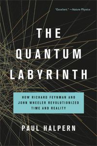 Cover image for The Quantum Labyrinth: How Richard Feynman and John Wheeler Revolutionized Time and Reality
