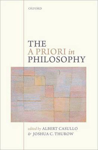 Cover image for The A Priori in Philosophy