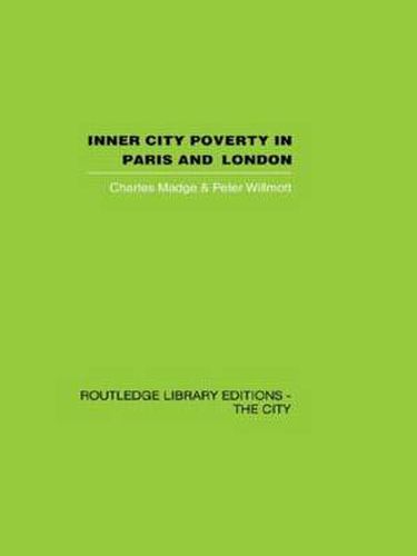 Cover image for Inner City Poverty in Paris and London