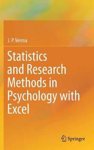 Cover image for Statistics and Research Methods in Psychology with Excel