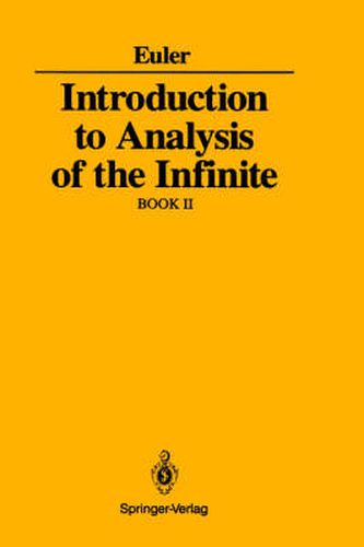 Introduction to Analysis of the Infinite: Book II