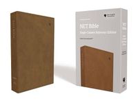 Cover image for NET Bible, Single-Column Reference, Leathersoft, Brown, Comfort Print: Holy Bible