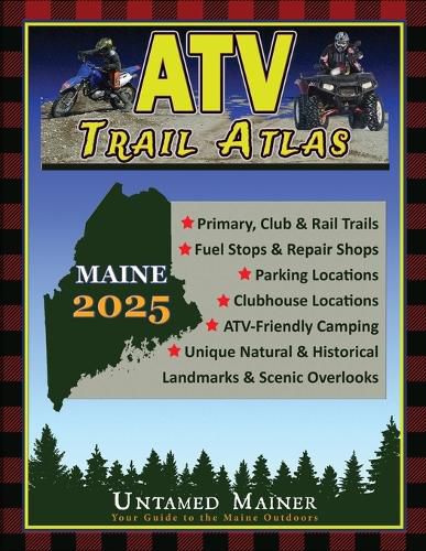 Cover image for 2025 Maine ATV Trail Map Atlas