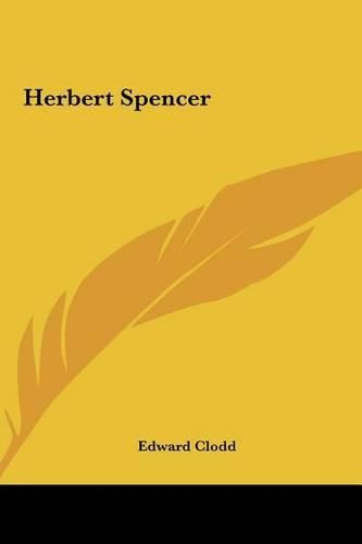 Herbert Spencer Herbert Spencer