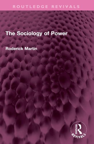 Cover image for The Sociology of Power