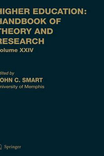 Higher Education: Handbook of Theory and Research: Volume 24