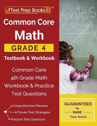 Cover image for Common Core Math Grade 4 Textbook & Workbook: Common Core 4th Grade Math Workbook & Practice Test Questions