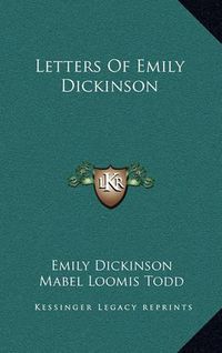 Cover image for Letters of Emily Dickinson