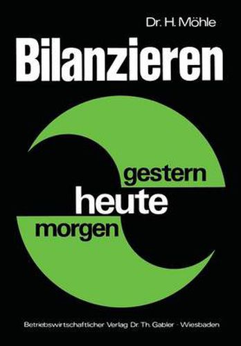 Cover image for Bilanzieren -- Gestern, Heute, Morgen