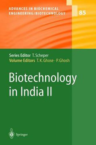 Cover image for Biotechnology in India II