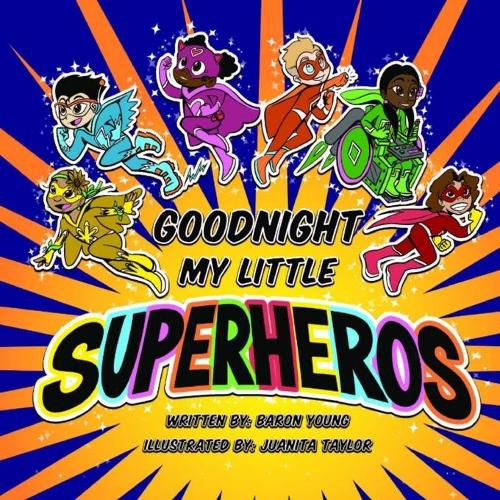 Cover image for Good Night My Little Superheros