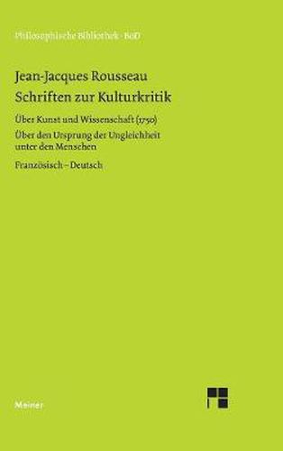 Cover image for Schriften zur Kulturkritik