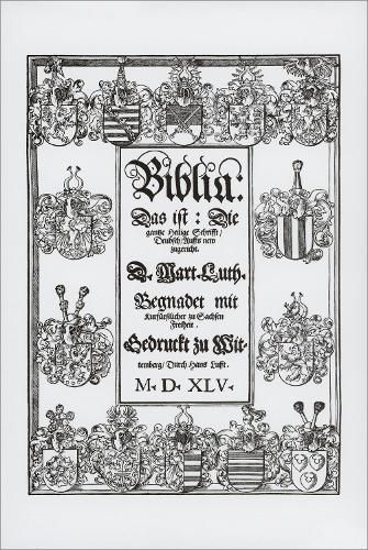 Cover image for Biblia Germanica