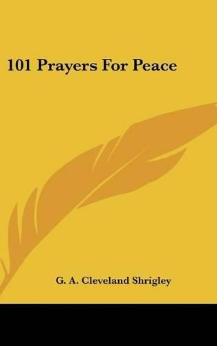 Cover image for 101 Prayers for Peace