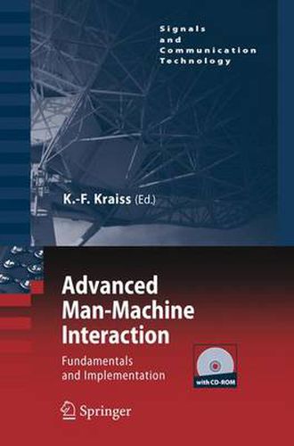 Cover image for Advanced Man-Machine Interaction: Fundamentals and Implementation