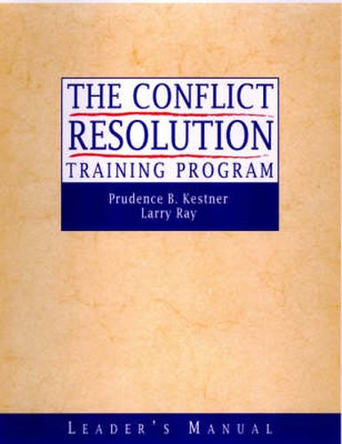 Cover image for The Conflict Resolution Training Program