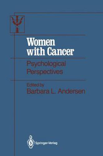 Cover image for Women with Cancer: Psychological Perspectives