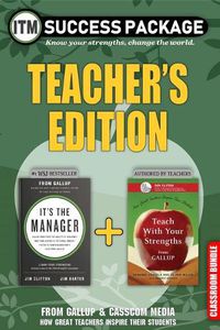 Cover image for Gallup It's the Manager: Teacher's Edition Success Package