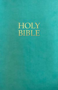 Cover image for Kjver Gift and Award Holy Bible, Deluxe Edition, Coastal Blue Ultrasoft