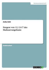 Cover image for Exegese von 12, 13-17 des Markusevangeliums