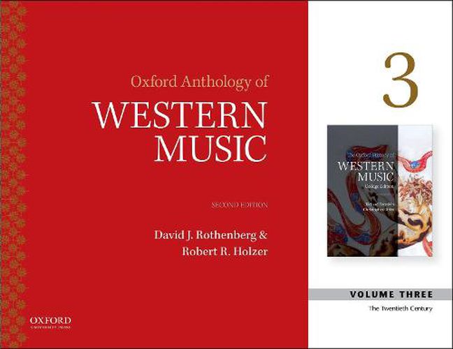 Cover image for Oxford Anthology of Western Music: Volume 3: The Twentieth Century