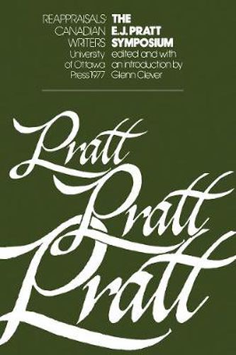 Cover image for The E.J. Pratt Symposium