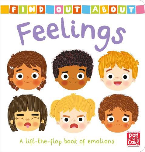 Cover image for Find Out About: Feelings: A lift-the-flap board book of emotions