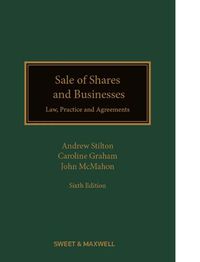 Cover image for Sale of Shares and Businesses: Law, Practice and Agreements