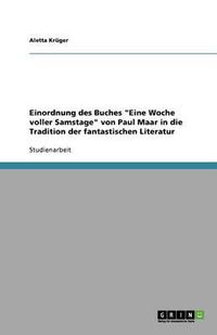 Cover image for Einordnung des Buches Eine Woche voller Samstage von Paul Maar in die Tradition der fantastischen Literatur