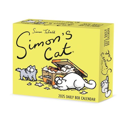 Cover image for Simon's Cat 2026 5.4 X 6.2 Box Calendar