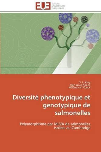 Cover image for Diversit  Phenotypique Et Genotypique de Salmonelles